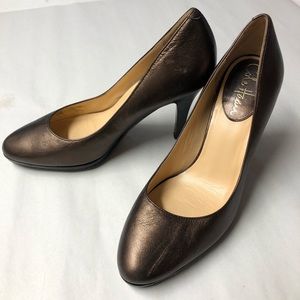 Cole Haan Bronze Metallic Copper Nike Air Heels